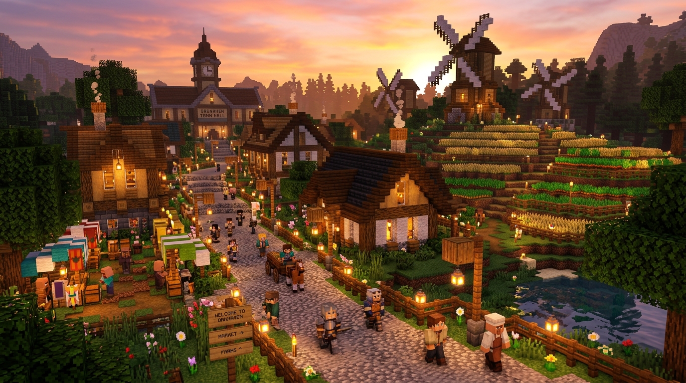 Orenkhein Marketplace Town